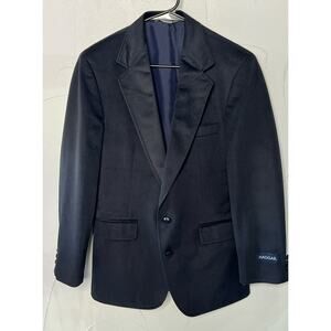 HAGGAR Vintage‎ Men's Jacket Fortrel Polyester 38 Regular